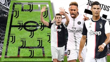 La pesadilla de toda Europa: el temible XI de 630 M€ de la Juve si llegara Neymar