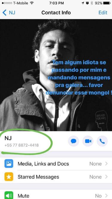 Neymar, hackeado