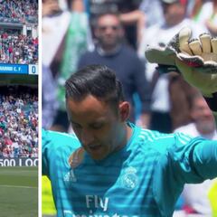 ¿Por qué se va? El Bernabéu rendido a Keylor en su adiós