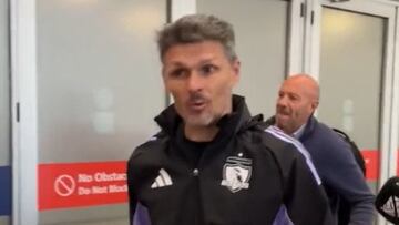 Ortíz llega a Chile para asumir en Colo Colo y dice esto del Superclásico: “Hasta yo...”