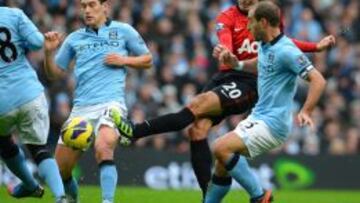 Partido entre el los dos equipos de Manchester.