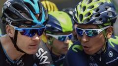 Christopher Froome y Nairo Quintana