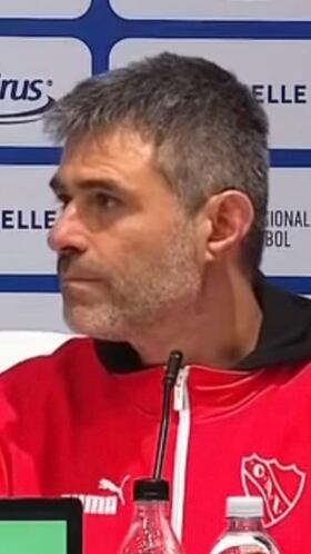 El DT de Independiente dice esto sobre el partido con la U y genera repercusión: “Trampa...”