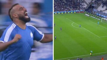 Un saque de honor surrealista: corre 50m, marca y rompe a llorar