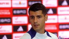 Morata: “Lo más grande es jugar con España”