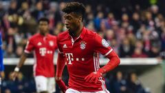 Coman con el Bayern. 