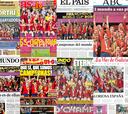 La prensa española, orgullosa de sus campeonas del mundo