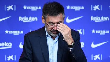Bartomeu, en un acto con el Barcelona.