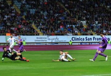 0-3. Álvaro Morata anotó el tercer gol.