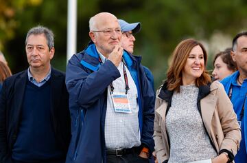 María José Catalá, abogada y política española, actual alcaldesa de Valencia desde 2023 y Juan Roig Alfonso, empresario español conocido por ser el presidente ejecutivo y máximo accionista de Mercadona, y propietario del club de baloncesto Valencia Basket.