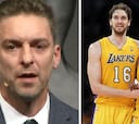 Gasol se derrumba al mencionar a Kobe Bryant: "Así es la vida"