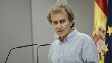 El director del Centro de Coordinación de Alertas y Emergencias Sanitarias (CCAES), Fernando Simón, ofrece la segunda rueda de prensa de la segunda semana tras el estado de alarma para informar de la evolución de la COVID-19, en Madrid (España), a 2 de julio de 2020.
02 JULIO 2020 SALUD;POLÍTICA;COVID-19;CORONAVIRUS;PANDEMIA;ENFERMEDAD
Jesús Hellín / Europa Press
02/07/2020