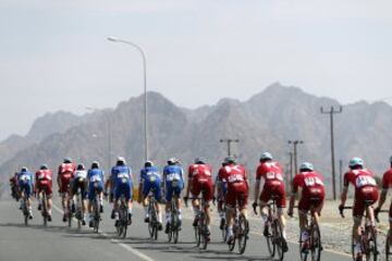 Primera etapa del Tour de Omán con final en Naseem Park