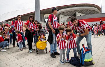 Atlético de Madrid Día del Niño 2023 en Estadio Cívitas Metropolitano.