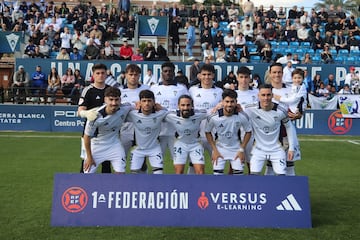 Once inicial del Marbella ante el Murcia