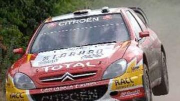 <b>ALEMANIA. </b>Daniel Sordo, segundo a poco más de 24 segundos de Loeb, tras los cuatro primeros tramos de la segunda etapa.