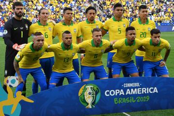 Once inicial de Brasil 