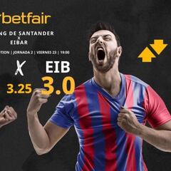 Racing de Santander vs. SD Eibar: horario, TV, pronósticos, estadísticas y clasificación