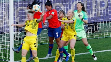 Chile 0-2 Suecia: goles, resumen y crónica en Mundial Femenino