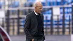 Zidane, exentrenador del Real Madrid.