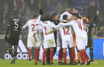 El Sevilla a octavos.