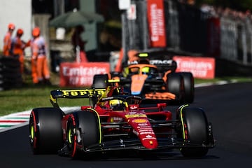 El piloto español de Ferrari Carlos Sainz Jr.