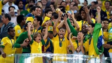 Brasil es el rey histórico de la Copa Confederaciones