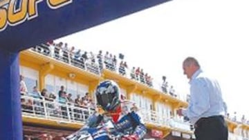 <b>BUEN DÍA. </b>Checa, el único español en la disputa de la superpole.