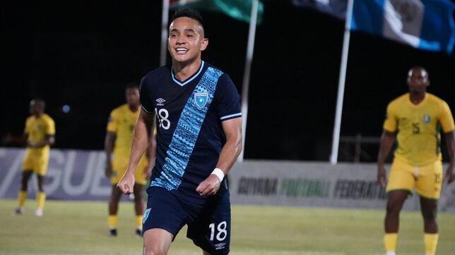 Guatemala derrota a Guyana y es líder del Grupo A en Liga de Naciones de Concacaf