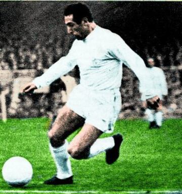 Disput¨® 78 partidos de Copa del Rey como jugador del Racing de Santander y, sobre todo, del Real Madrid. Marc¨® 21 goles.