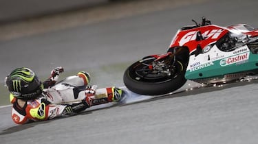 "Una cada en MotoGP cuesta entre 15.000 y 100.000 euros, no existe la de 2.000 euros"