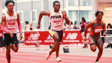 Noah Lyles, derrotado en un 100... por un atleta de instituto