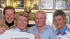 Villar se enfundó la camiseta del Madrid