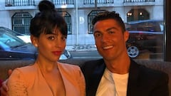 Cristiano Ronaldo y Georgina Rodr&iacute;guez disfrutan del fin de semana en su hotel de Lisboa.