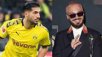 &iexcl;Emre Can invita a J Balvin a un partido en el Signal Iduna Park!