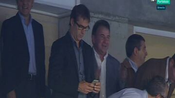 Lopetegui, pendiente de los españoles en Anoeta