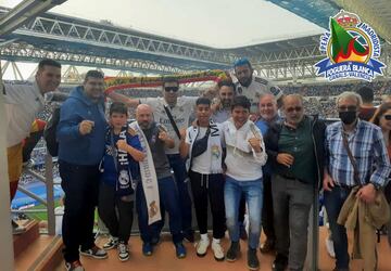 Así celebraron las peñas del Real Madrid el título de Liga