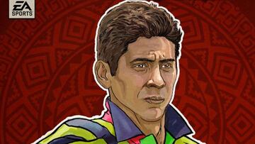 Así luce la tarjeta de Jorge Campos en FIFA 22