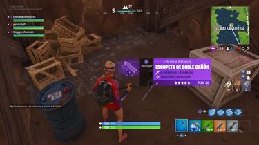 Fortnite Battle Royale: Así es la escopeta de doble cañón