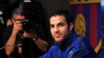 Cesc: "Me encuentro bien y deseo salir a darlo todo"