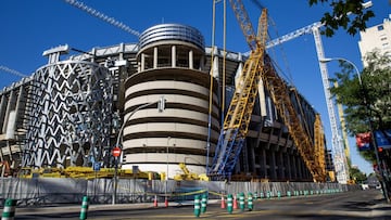 Real Madrid began remodelling their stadium in 2019 after securing a €575M loan to fund the project and the New Bernabéu is taking shape.