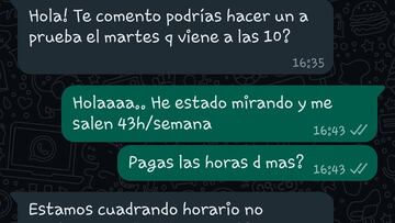 La respuesta de un hostelero a un empleado que quería cobrar horas extra: “Lo dejamos estar”