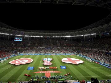 Vista general del Volgograd Arena.