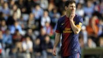 Messi: "Lo de menos es la racha, s¨®lo quiero ayudar al equipo"