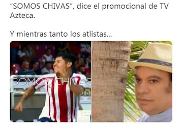 Los memes se desatan con la llegada de Chivas a TV Azteca