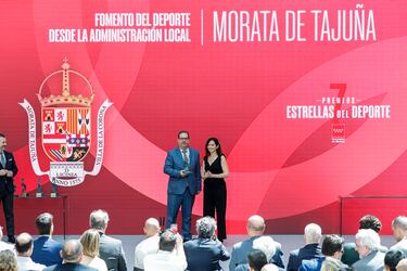El municipio de Morata de Tajuña, premio Fomento del Deporte desde la Administración Local. 
 
