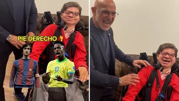 Luis de la Fuente ‘crea’ al jugador perfecto con Andrés Marcio