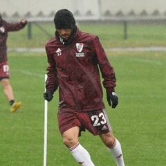 Entrenamiento bajo la lluvia y nuevos hisopados al plantel