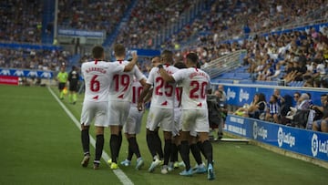 15/09/19 PARTIDO PRIMERA DIVISION
ALAVES SEVILLA
GOL JOAN JORDAN 0-1 ALEGRIA