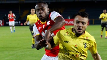 Leyvin Balanta, jugador de Independiente Santa Fe